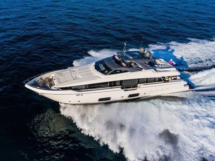 a boat on the water aboard DAMARI Yacht for Charter