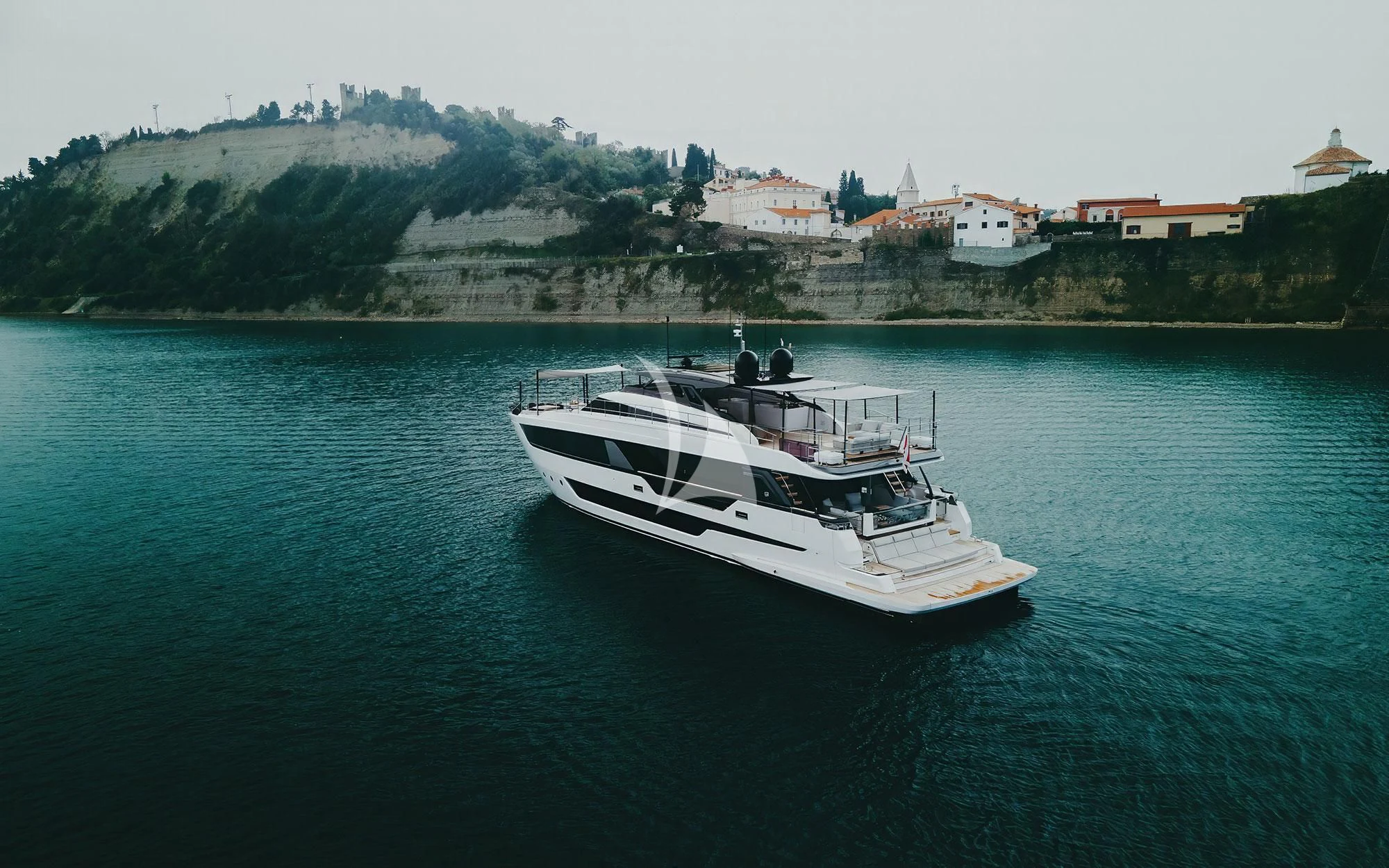 a boat on the water aboard DAMARI Yacht for Charter