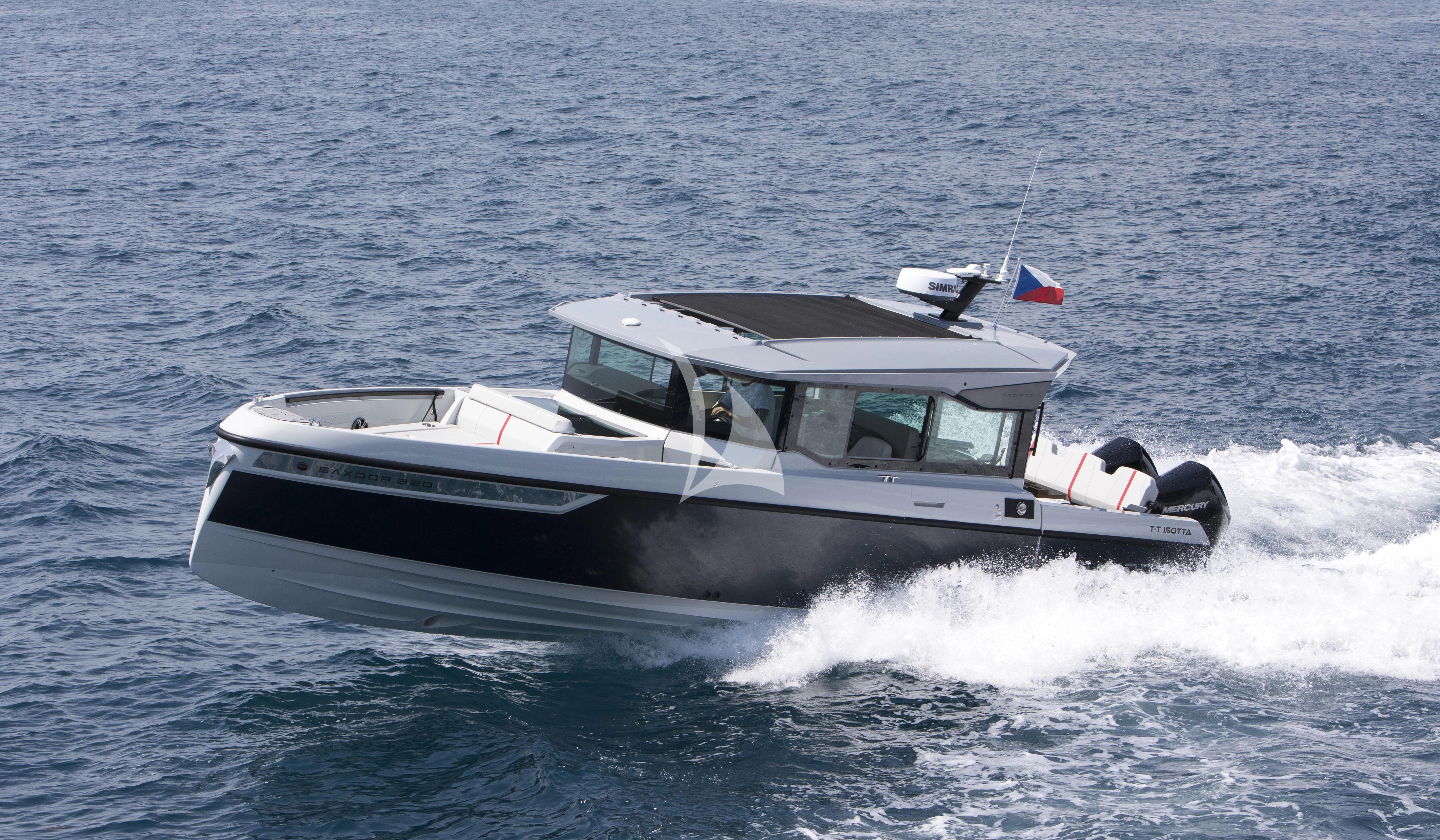 a boat on the water aboard DAMARI Yacht for Charter