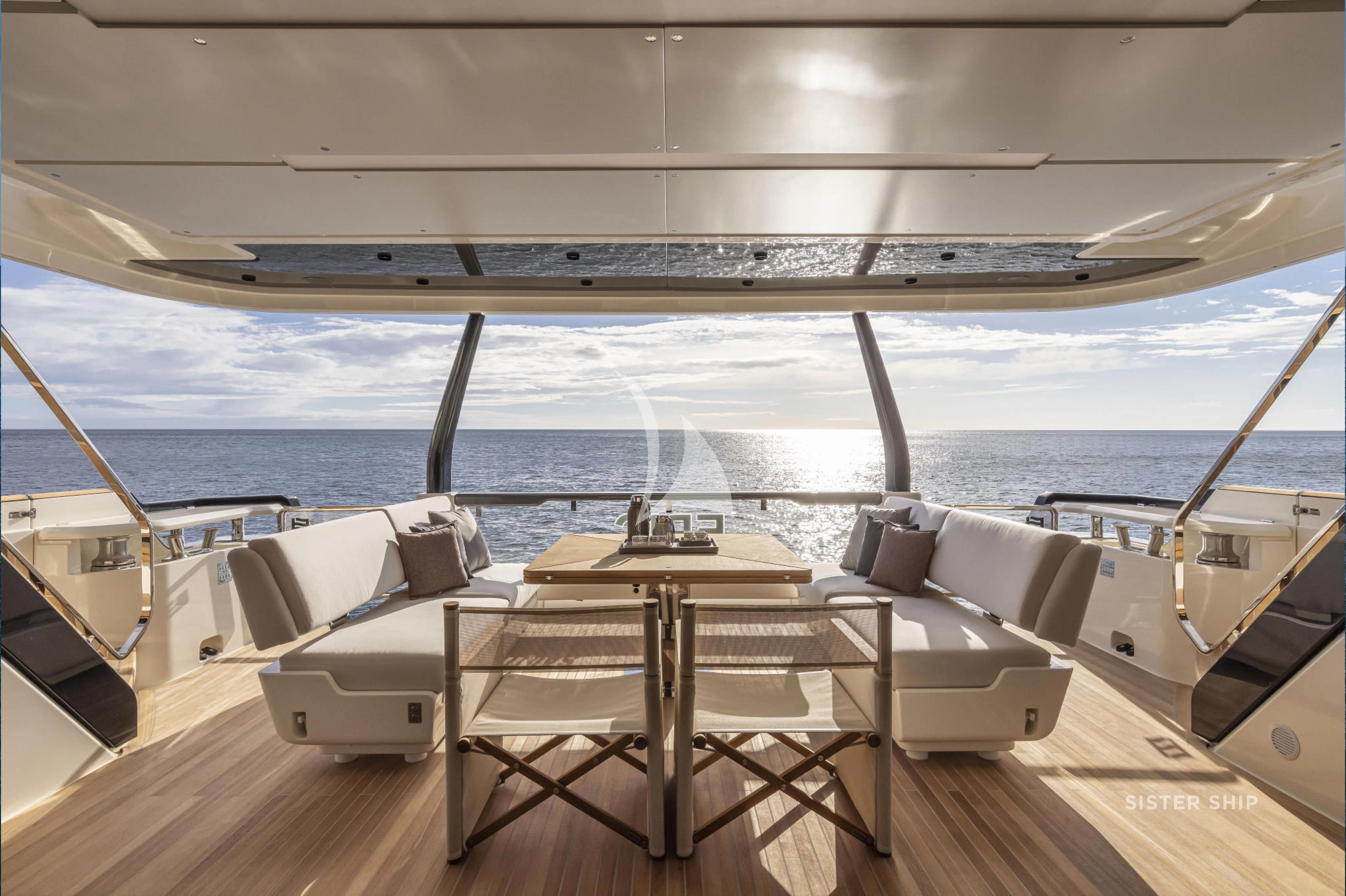 a boat on the water aboard DAMARI Yacht for Charter