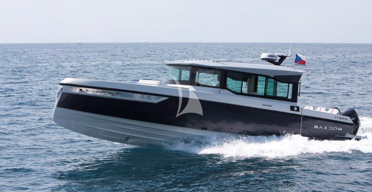 a boat on the water aboard DAMARI Yacht for Charter