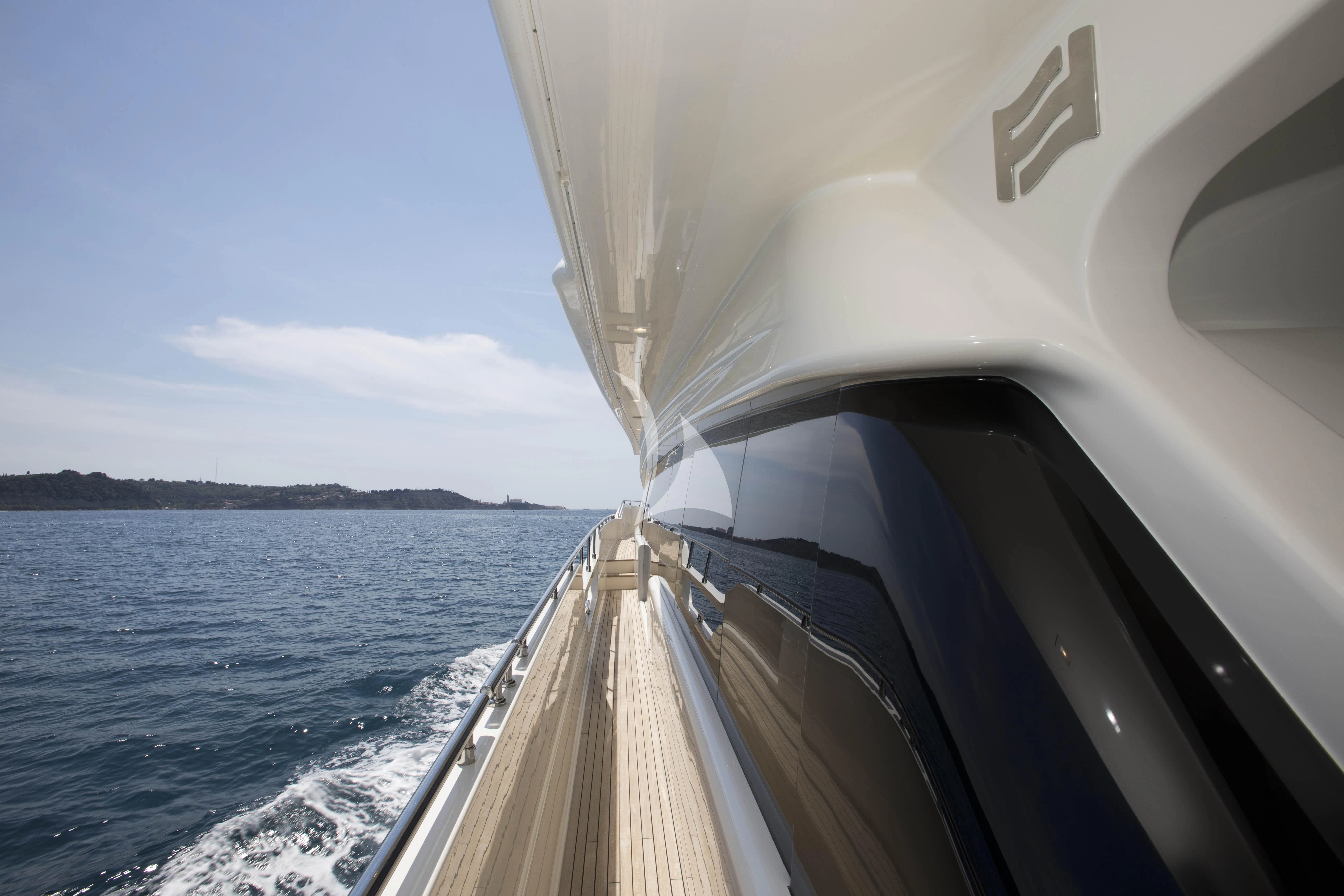 a boat on the water aboard DAMARI Yacht for Charter