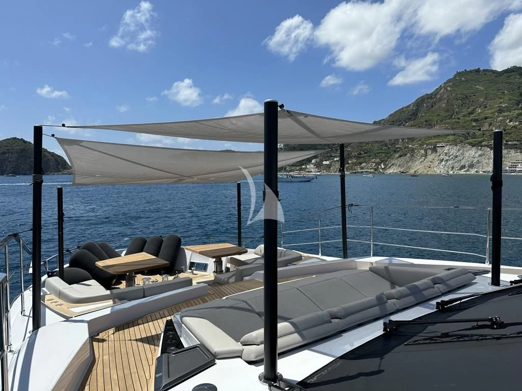 a boat on the water aboard DAMARI Yacht for Charter
