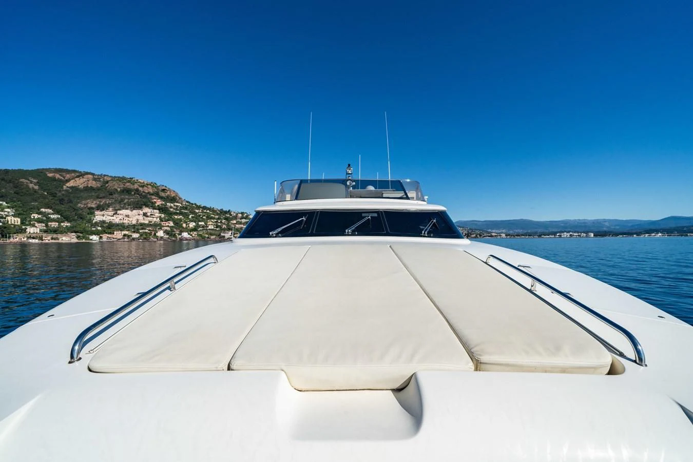 a boat on the water aboard BEIJA FLORE Yacht for Charter