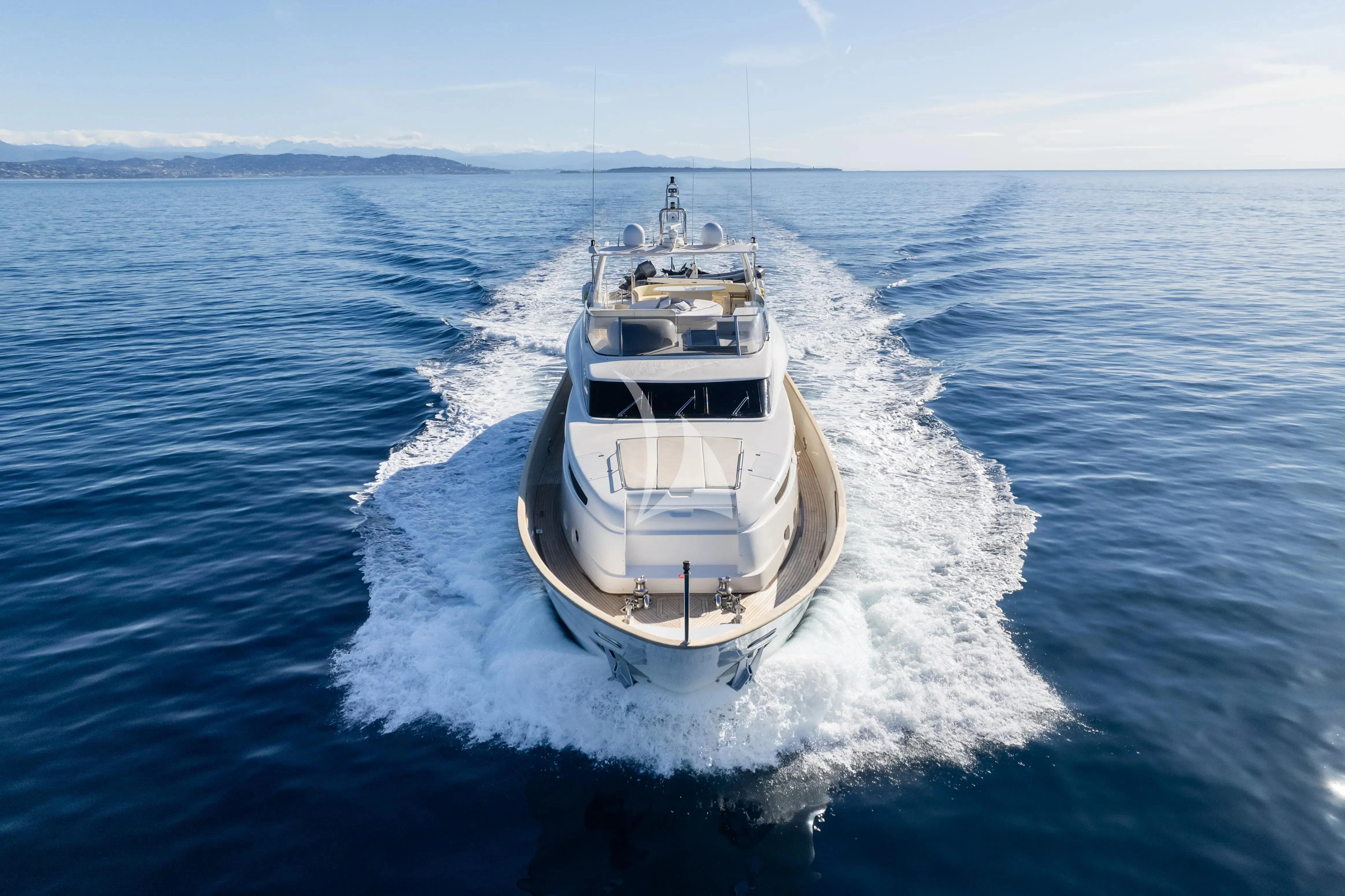 a boat on the water aboard BEIJA FLORE Yacht for Charter