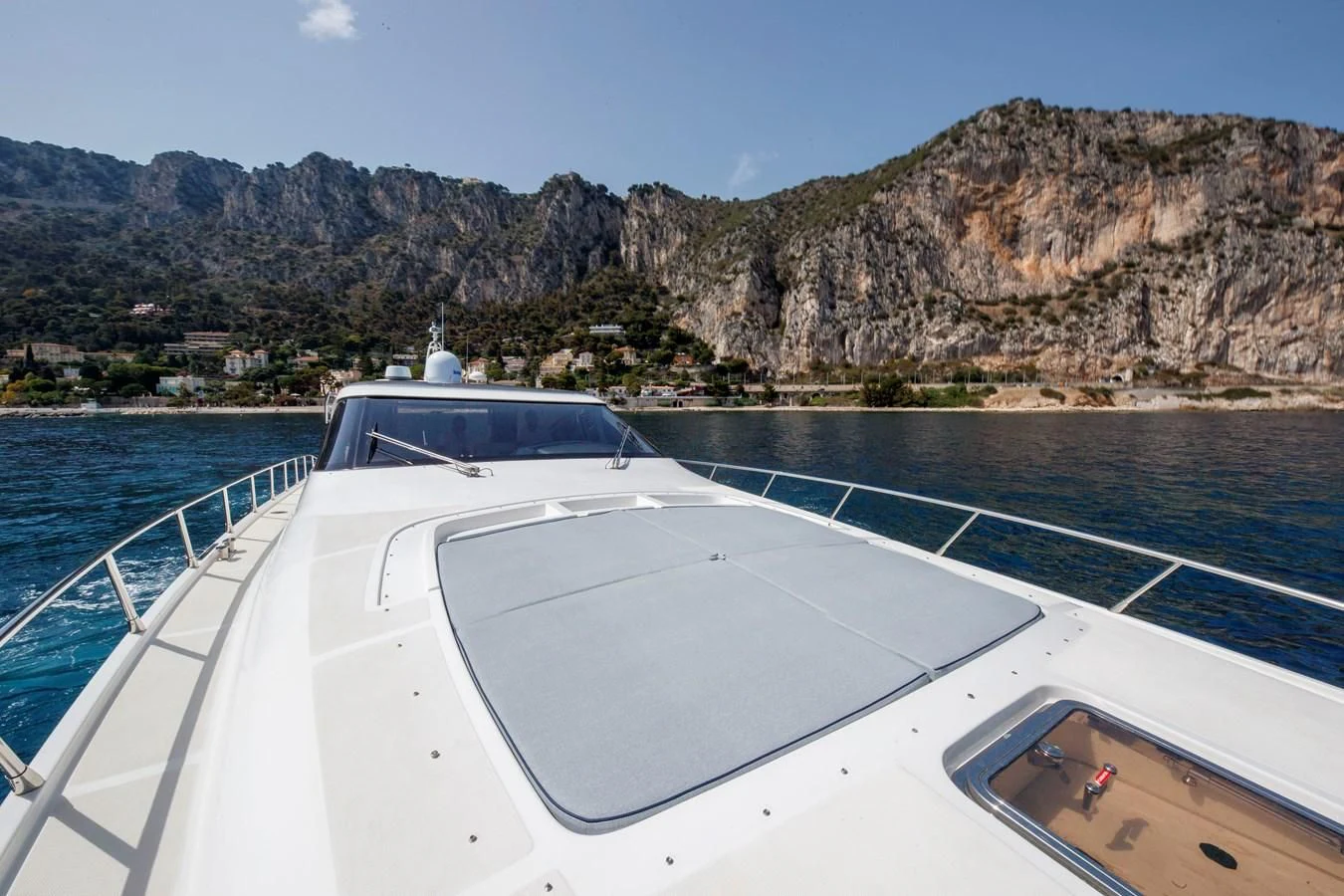a boat on the water aboard KOKAB Yacht for Charter
