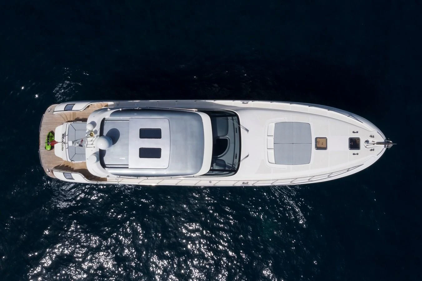 a space ship in outer space aboard KOKAB Yacht for Charter