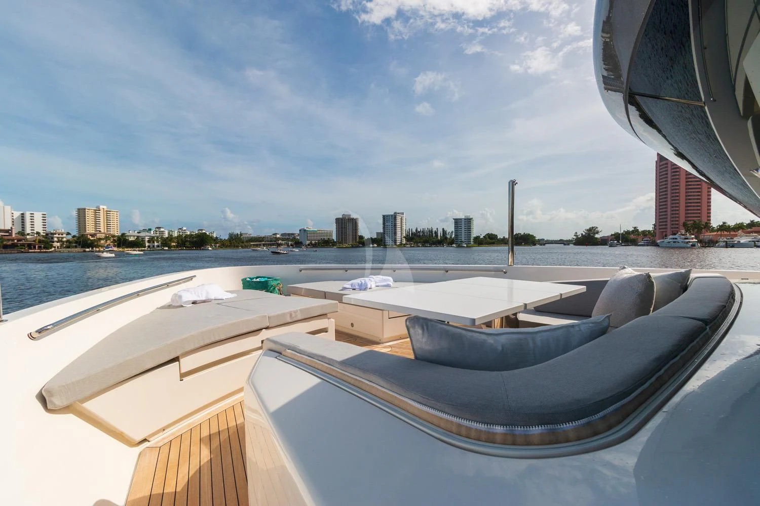 a boat on the water aboard SWEET VIRGINIA Yacht for Sale