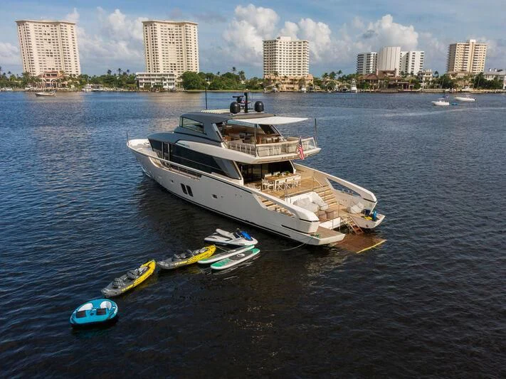 a boat on the water aboard SWEET VIRGINIA Yacht for Sale