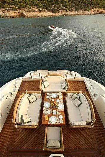 a boat on the water aboard ALFA XII Yacht for Sale
