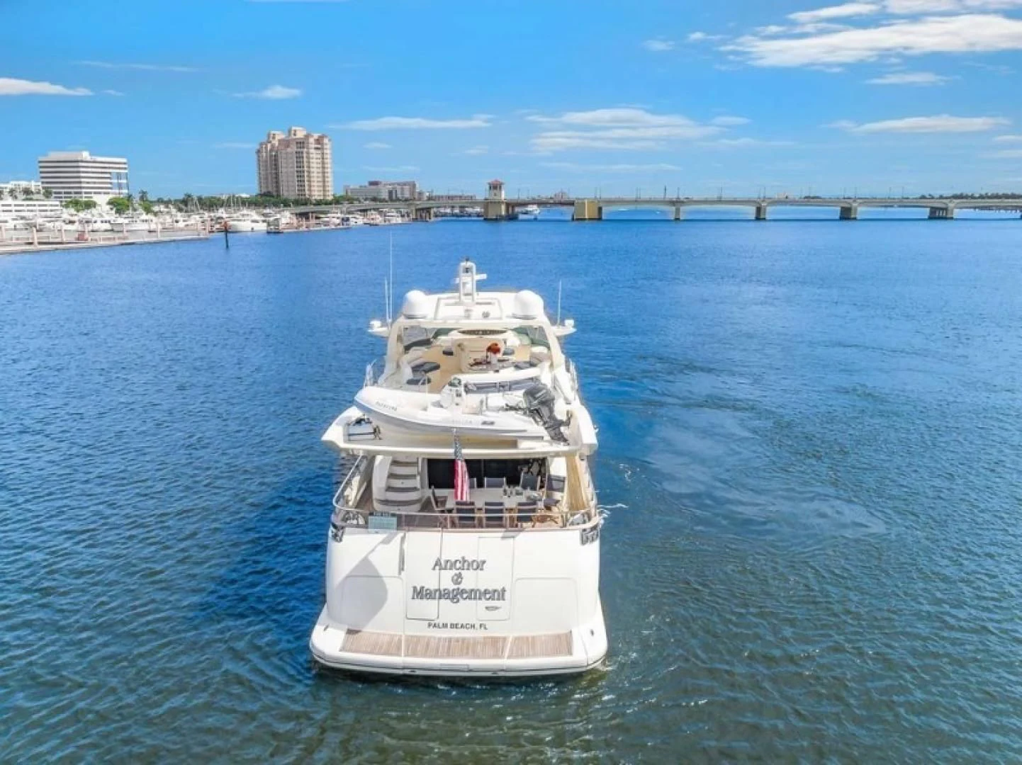 a boat in the water aboard THE CURE Yacht for Sale