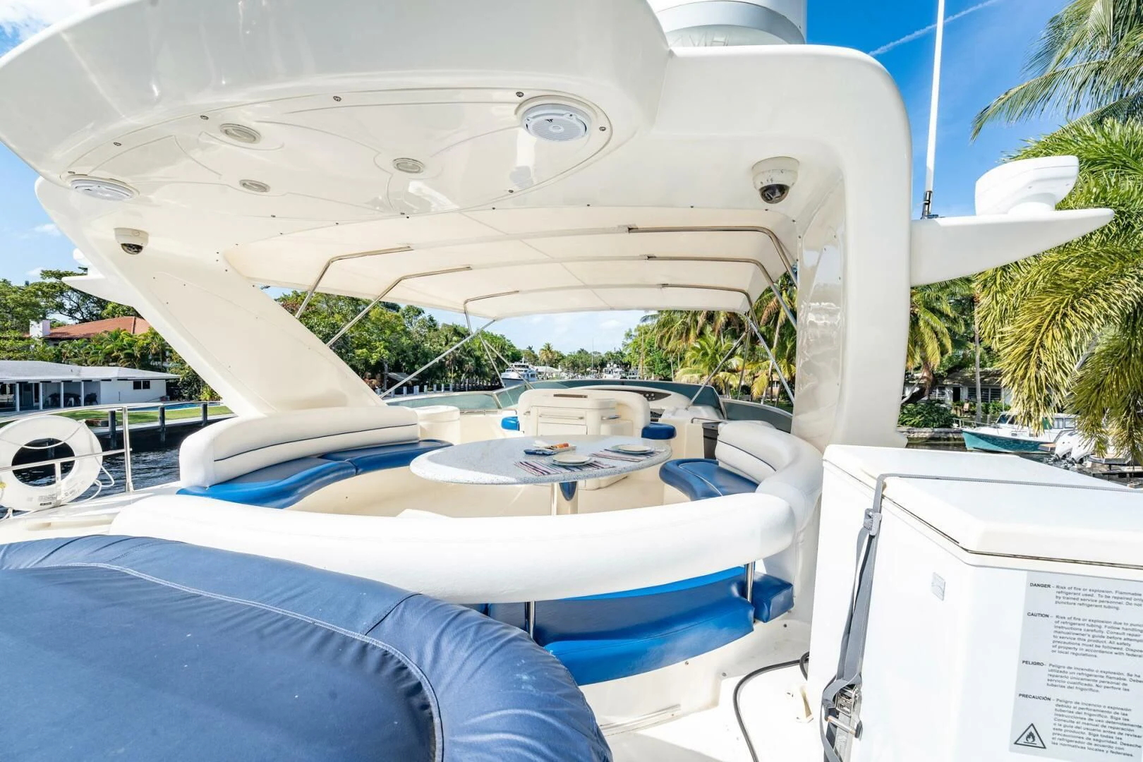a group of boats in a harbor aboard THE CURE Yacht for Sale