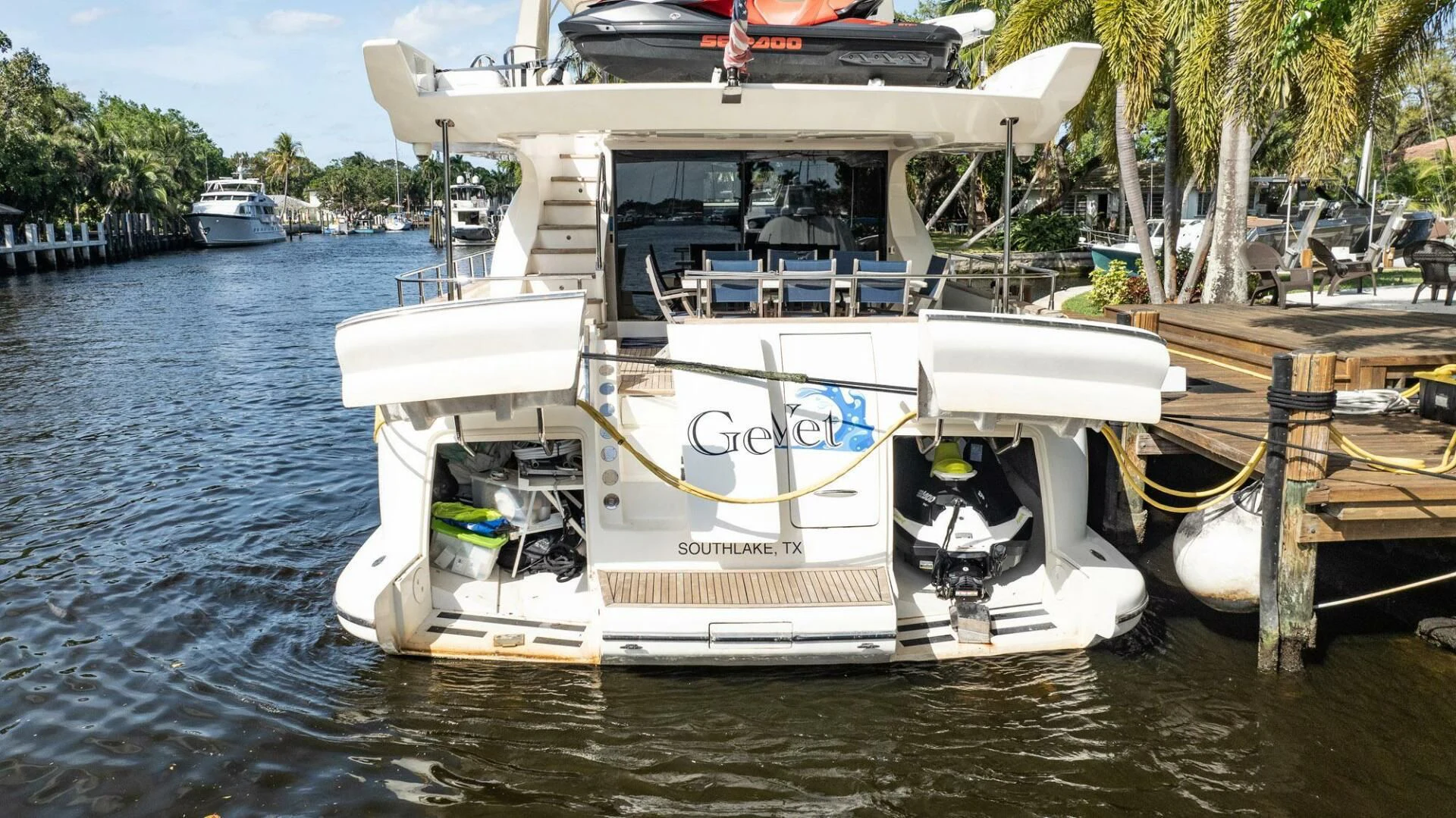 a boat on the water aboard THE CURE Yacht for Sale