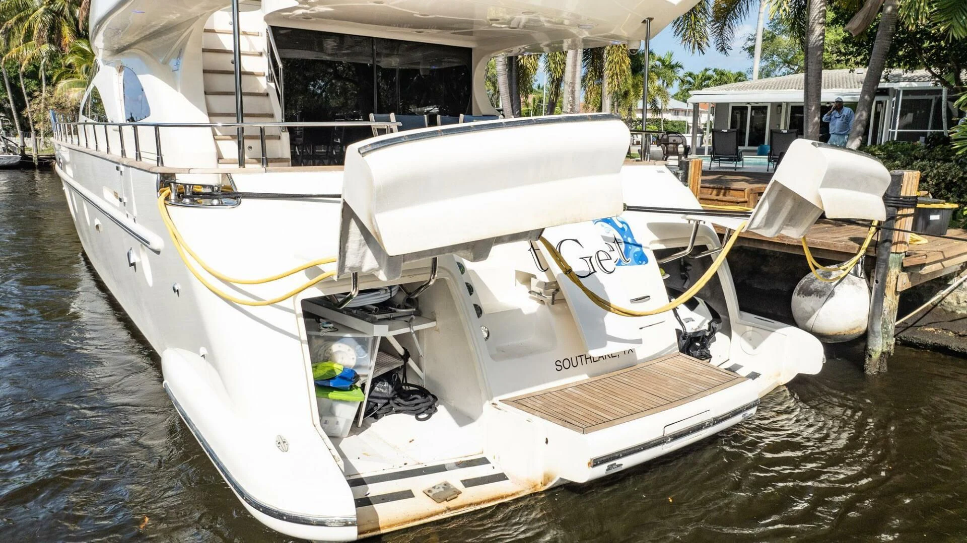 a boat in the water aboard THE CURE Yacht for Sale