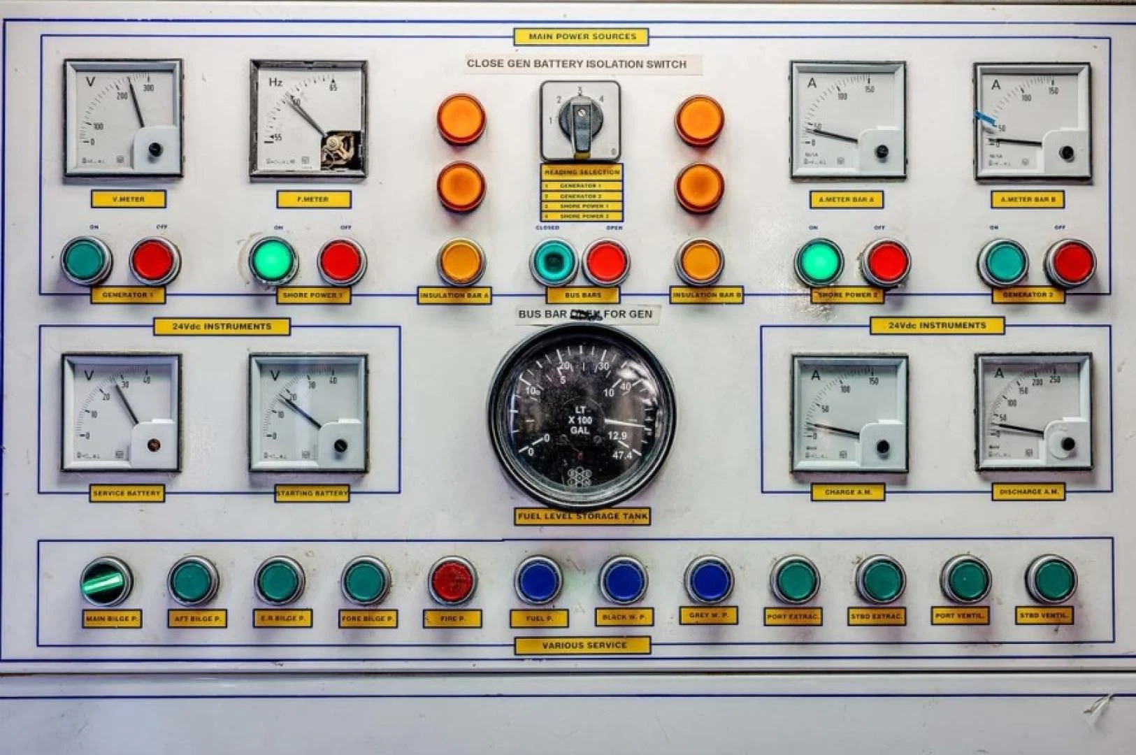 a diagram of a solar system aboard THE CURE Yacht for Sale