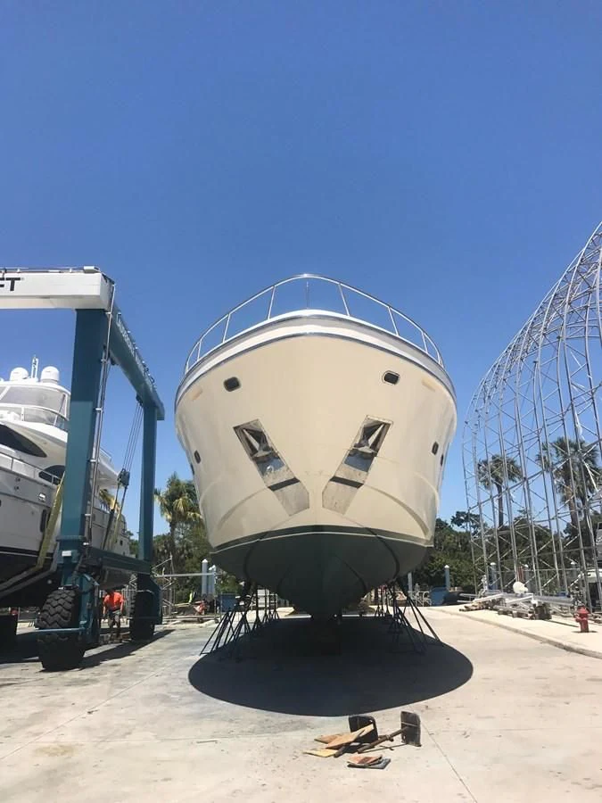 a large metal container aboard LORI ANN Yacht for Sale