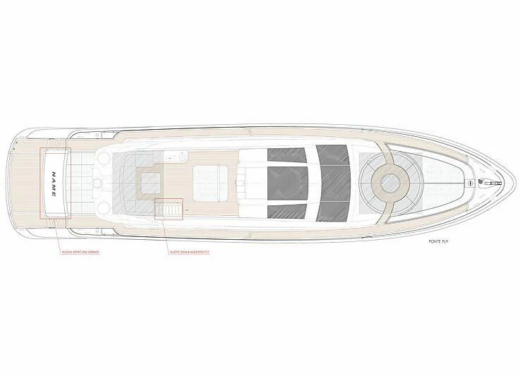 diagram aboard CATHIE Yacht for Sale