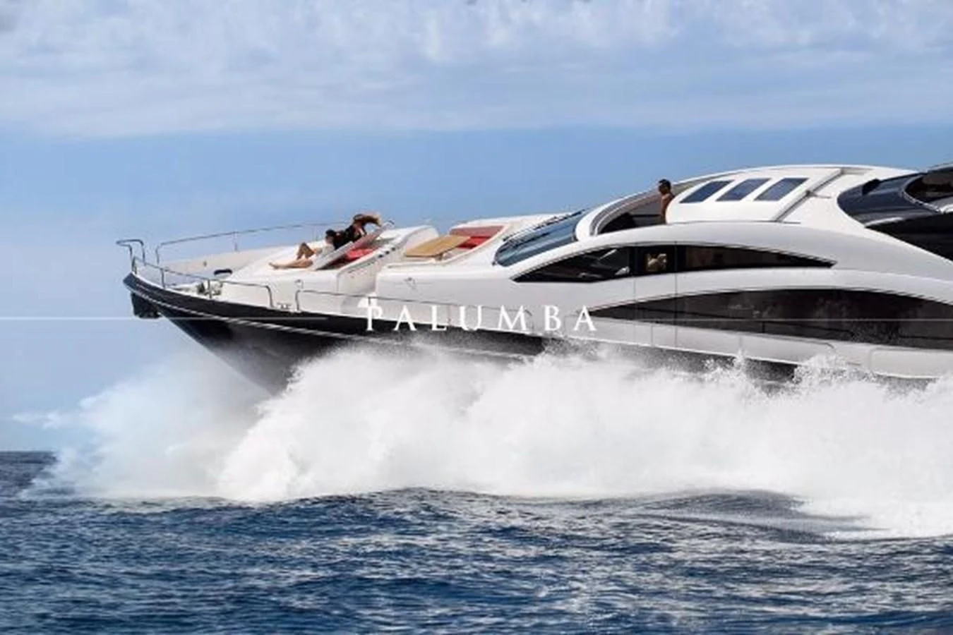 a boat on the water aboard PALUMBA Yacht for Sale