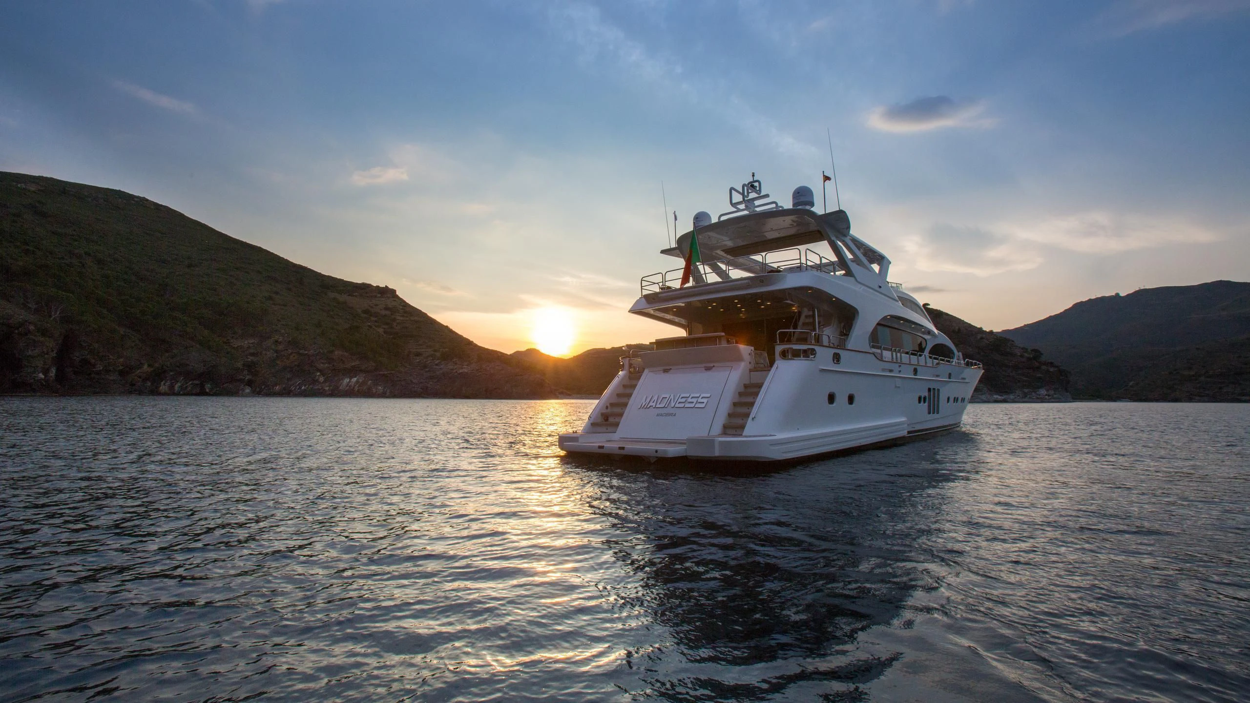 a boat in the water aboard GOOD VIBES Yacht for Sale