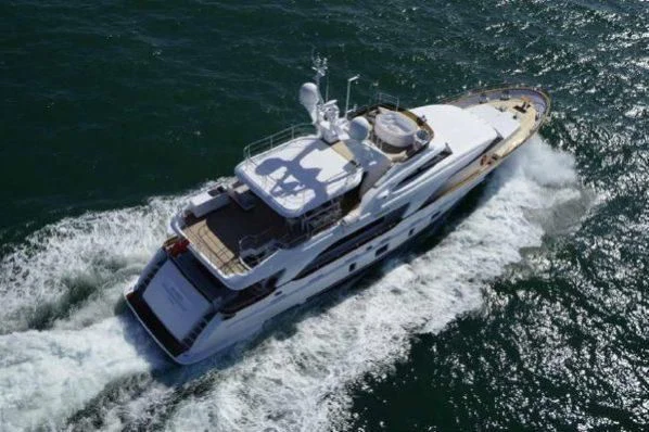 a ship on the water aboard GOOD VIBES Yacht for Sale