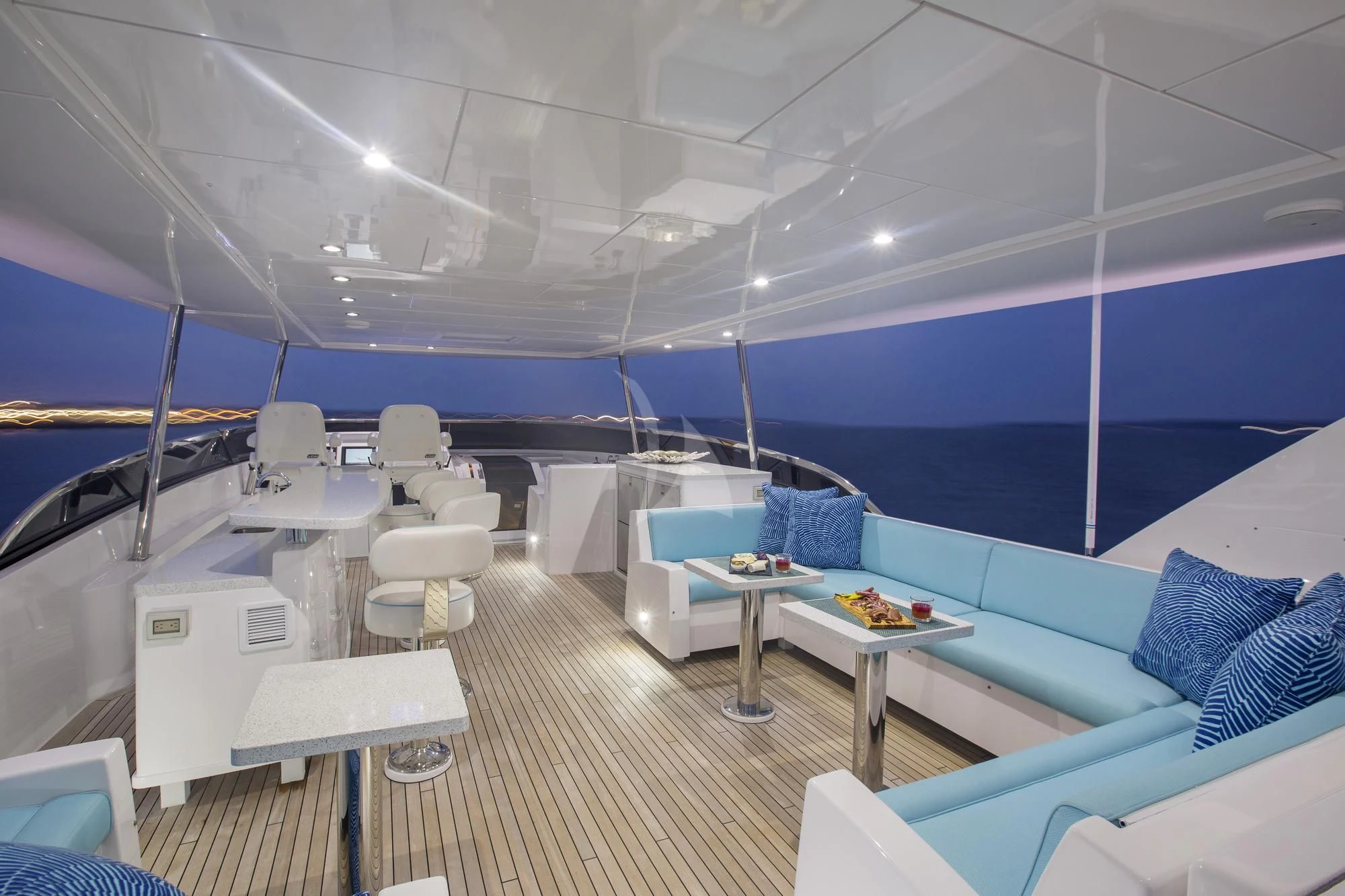 inside of a boat aboard LADY CARMEN Yacht for Sale