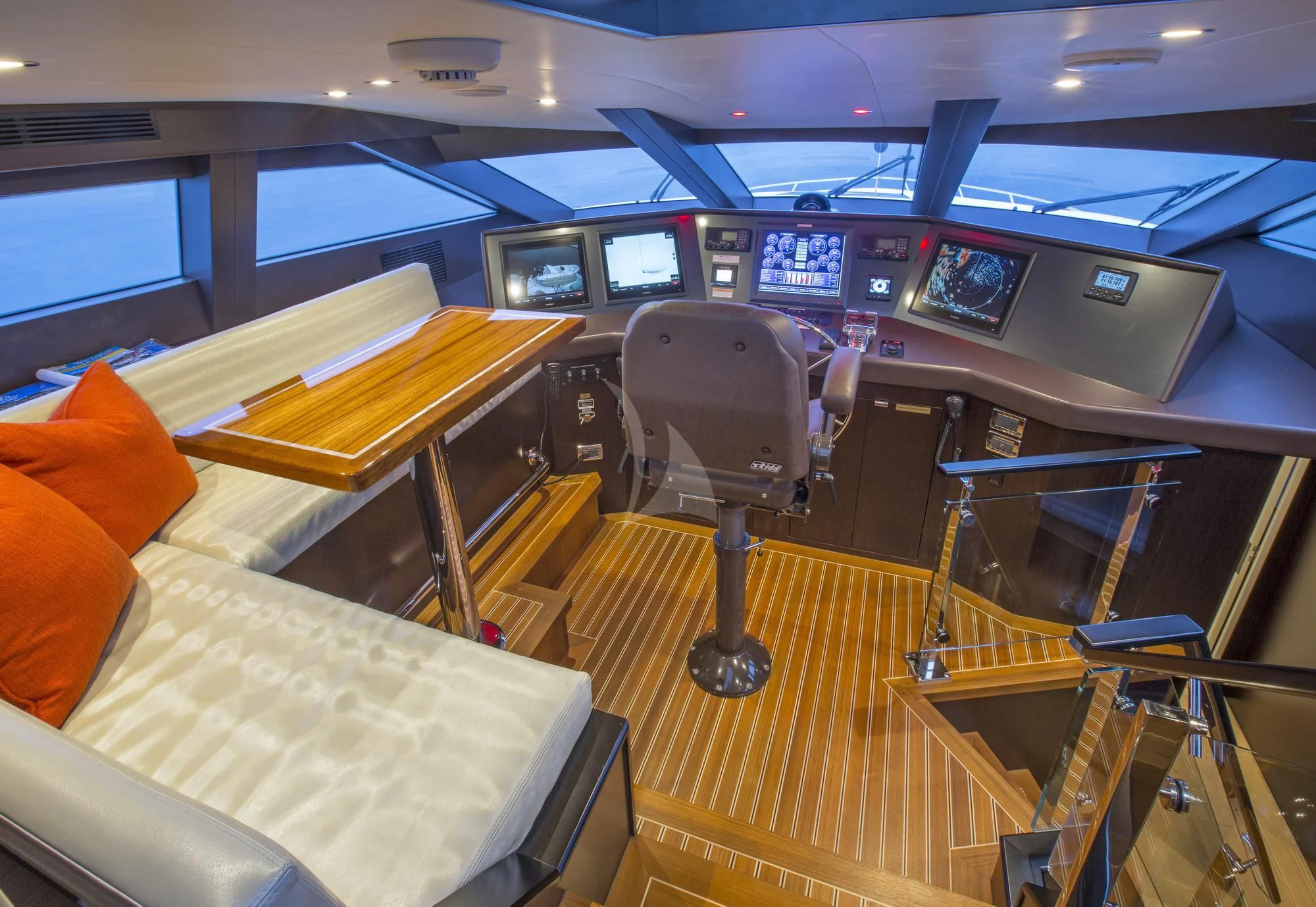 inside of a vehicle aboard LADY CARMEN Yacht for Sale