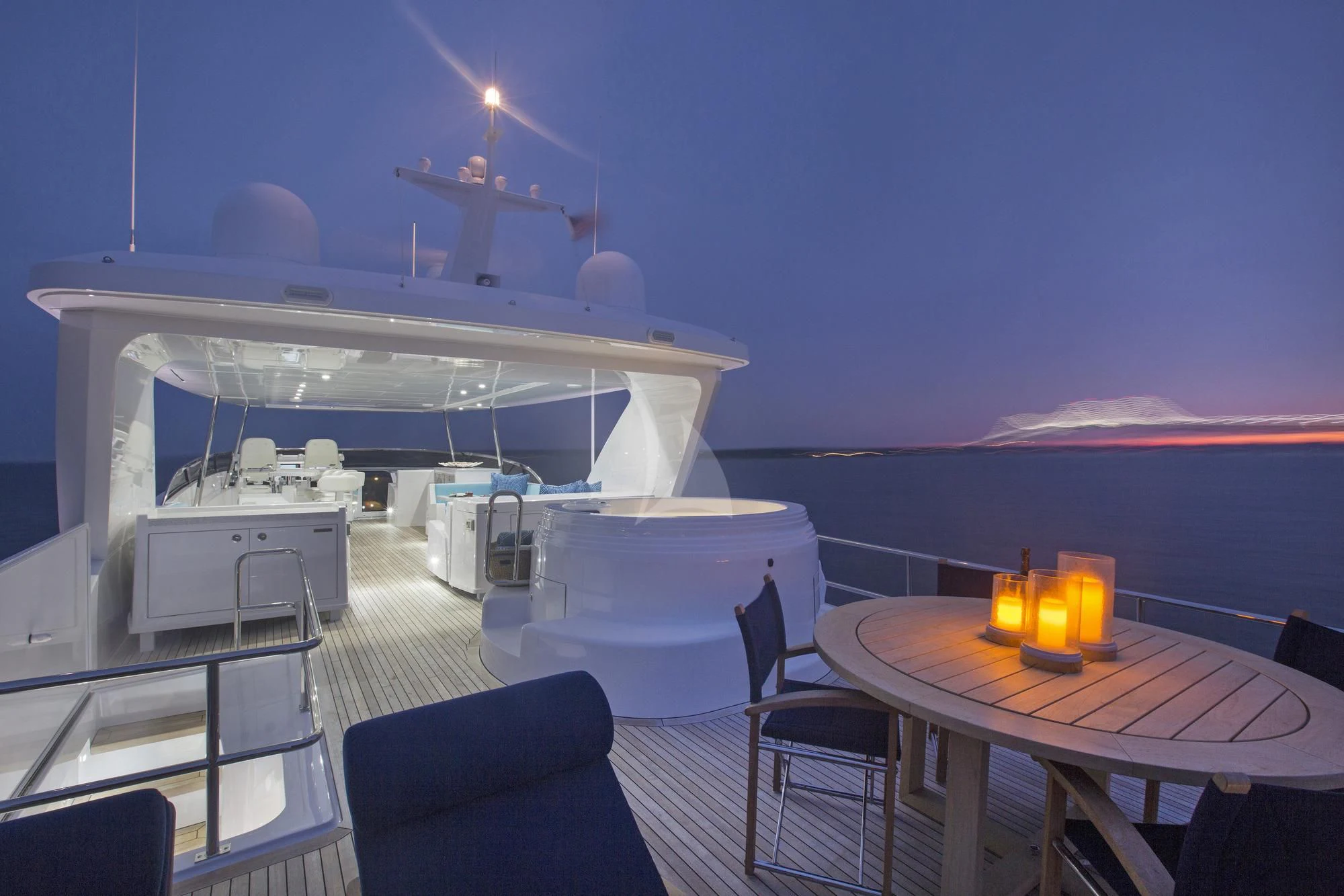 a boat on the water aboard LADY CARMEN Yacht for Sale