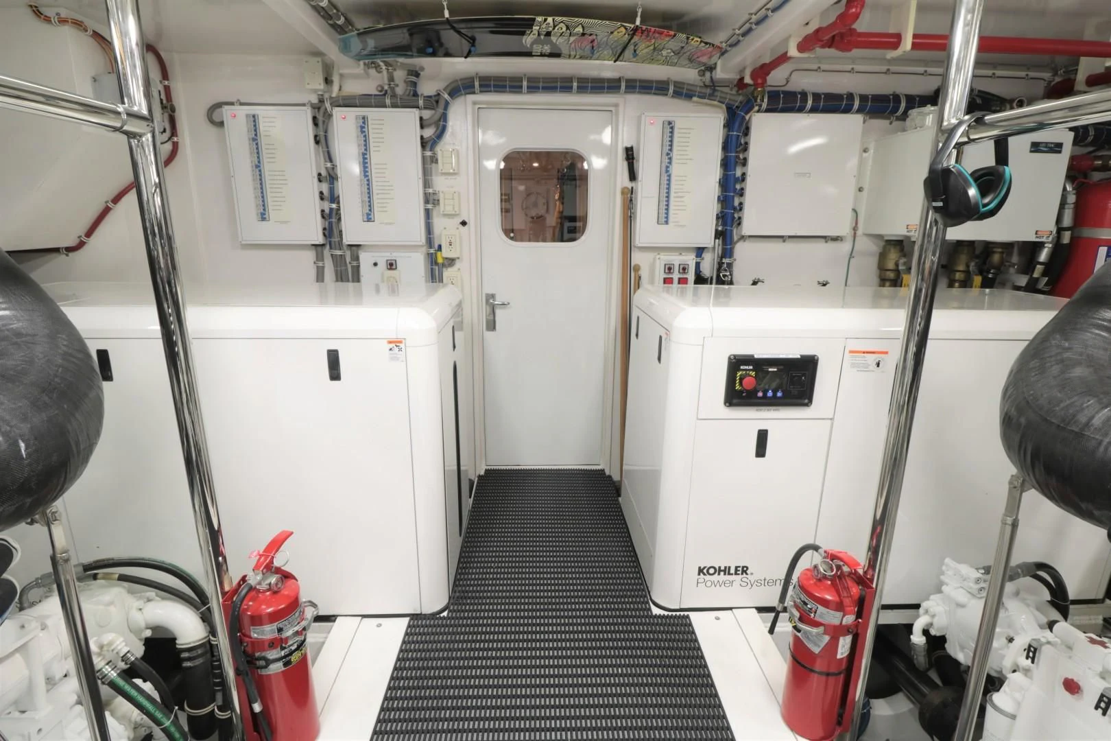 a room with equipment and equipment aboard LADY CARMEN Yacht for Sale