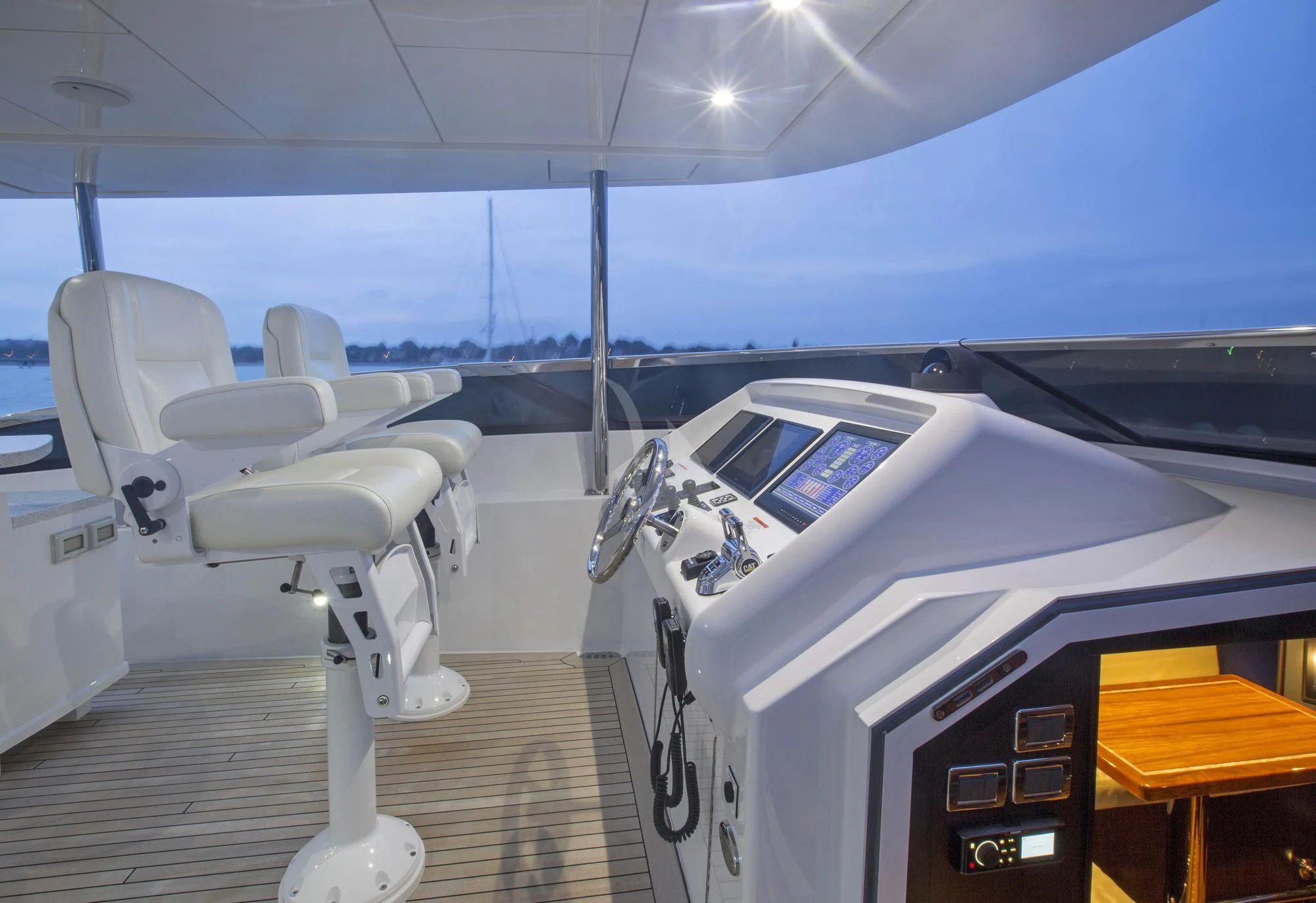 inside of a plane aboard LADY CARMEN Yacht for Sale