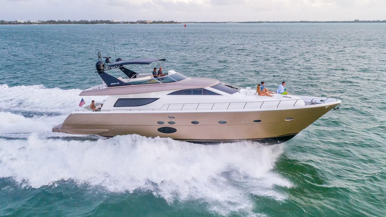 a boat on the water aboard NEXT Yacht for Sale