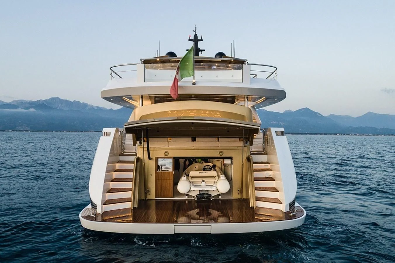 a boat on the water aboard KIMOJO Yacht for Sale