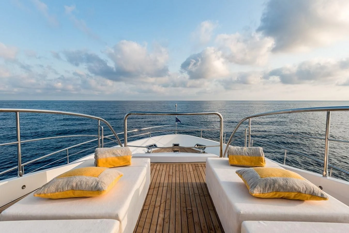 a boat on the water aboard KIMOJO Yacht for Sale