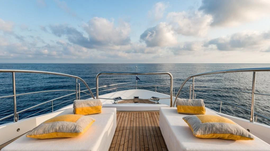 a boat on the water aboard KIMOJO Yacht for Sale