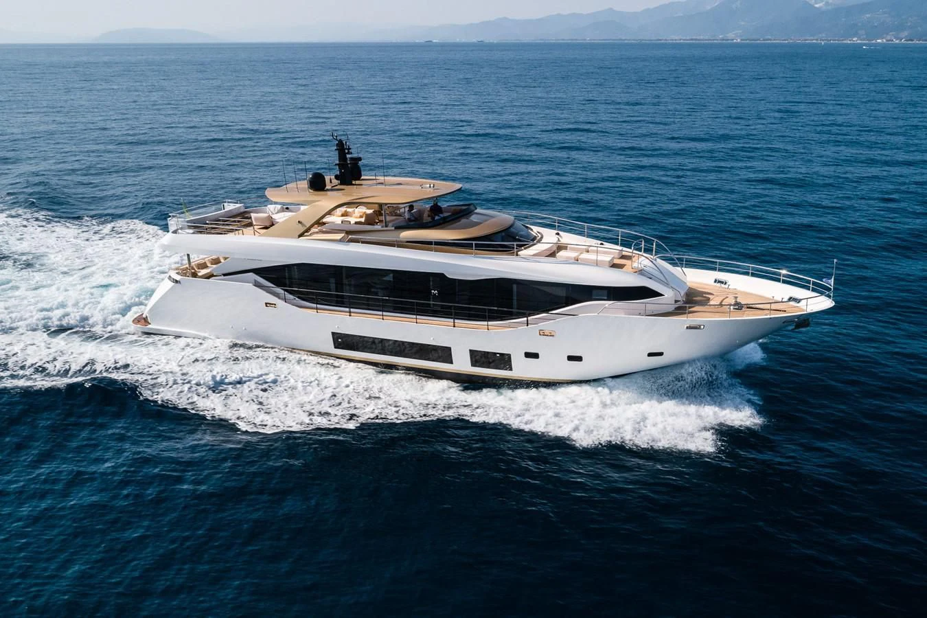a ship on the water aboard KIMOJO Yacht for Sale