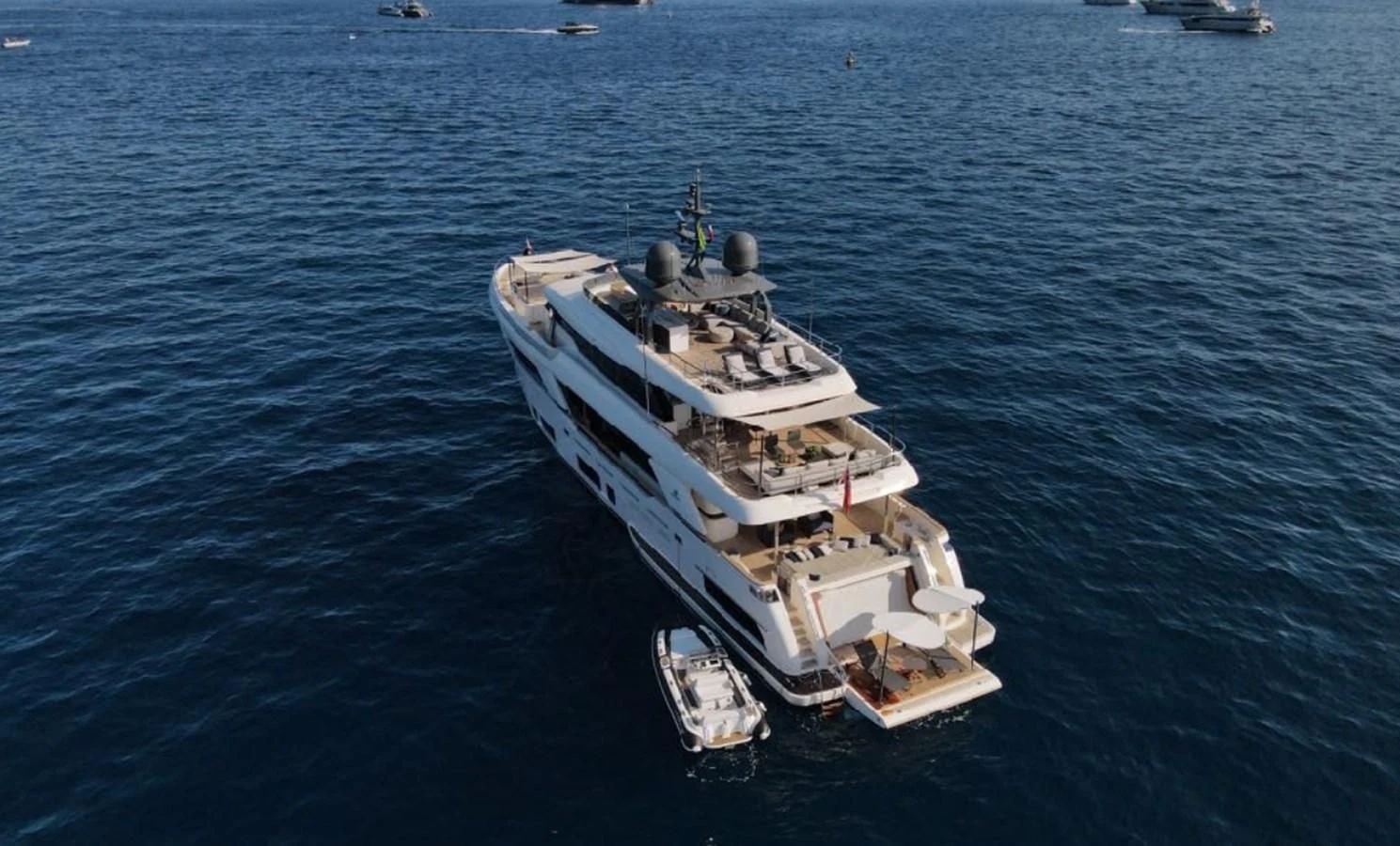 a ship on the water aboard WILLPOWER Yacht for Sale