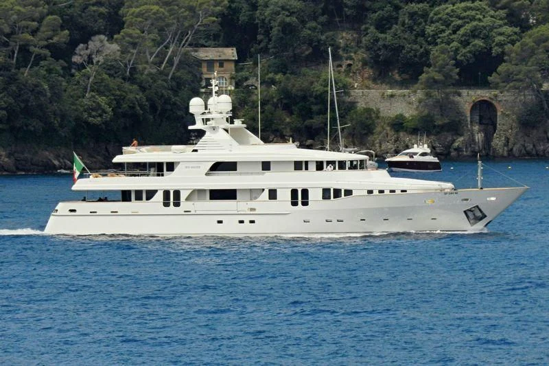 a boat on the water aboard NEW MASTER Yacht for Sale