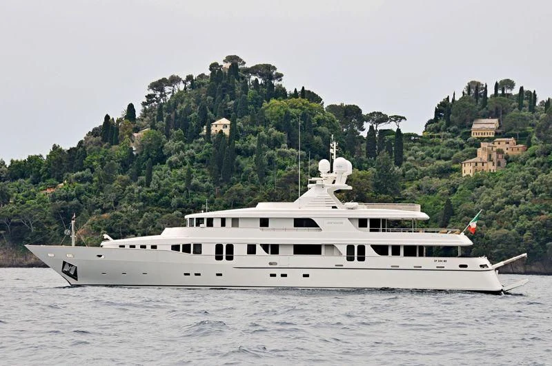 a boat on the water aboard NEW MASTER Yacht for Sale