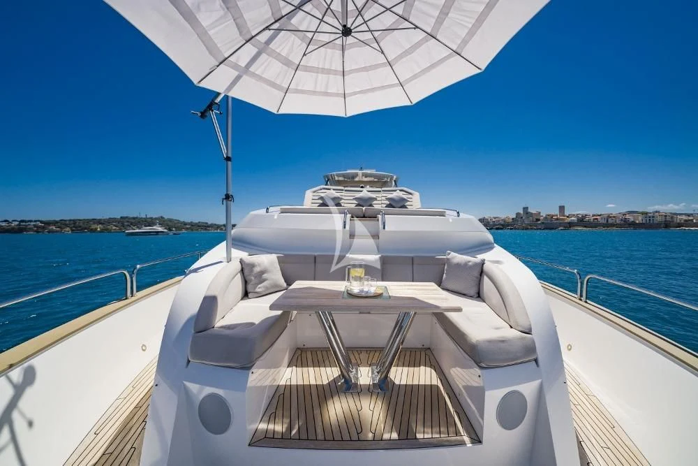 a boat on the water aboard TAKE OFF Yacht for Sale