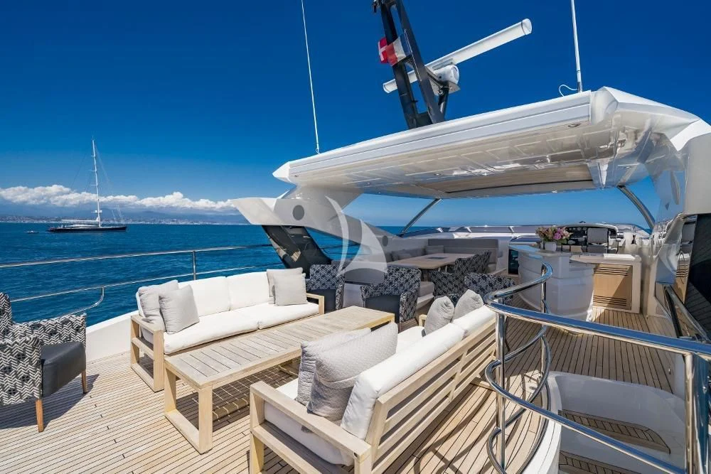 a boat on the water aboard TAKE OFF Yacht for Sale