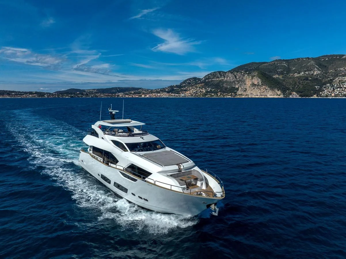 a boat on the water aboard TAKE OFF Yacht for Sale