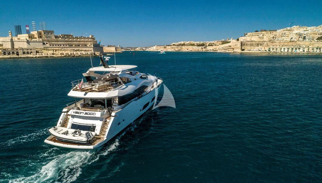 a boat on the water aboard TAKE OFF Yacht for Sale