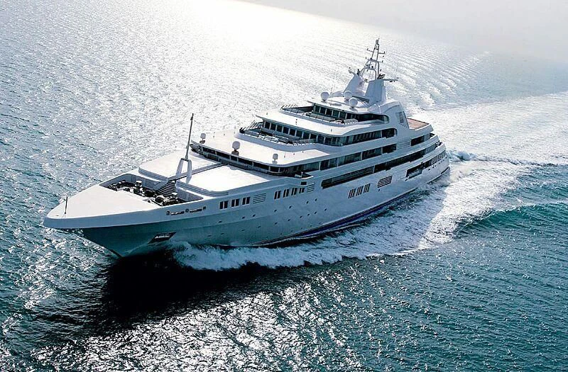 a ship on the water aboard SCENIC ECLIPSE Yacht for Sale
