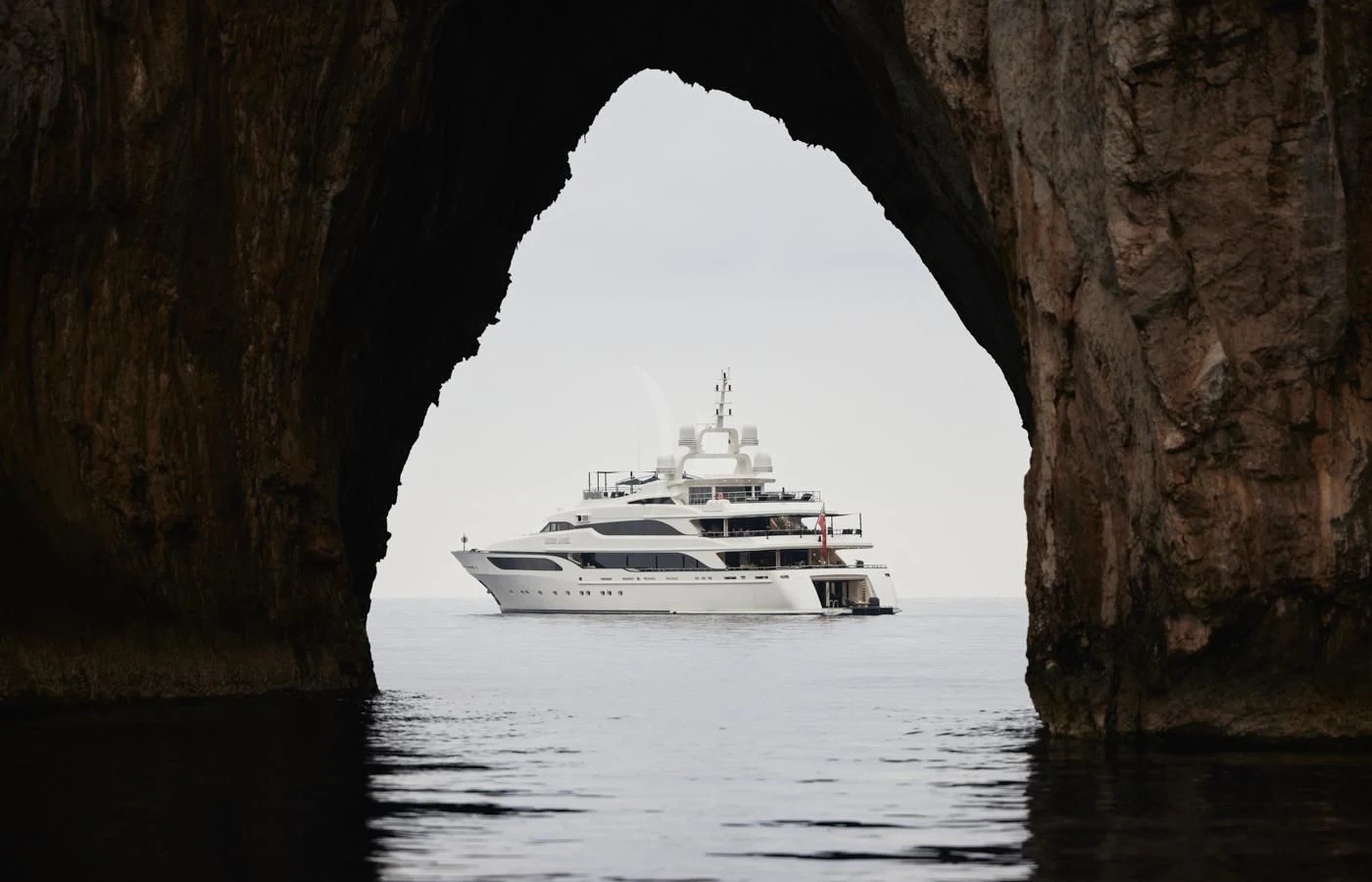 a boat in the water aboard SILVER ANGEL Yacht for Charter