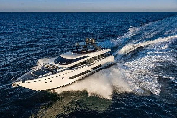 a boat on the water aboard GIO 2 Yacht for Sale