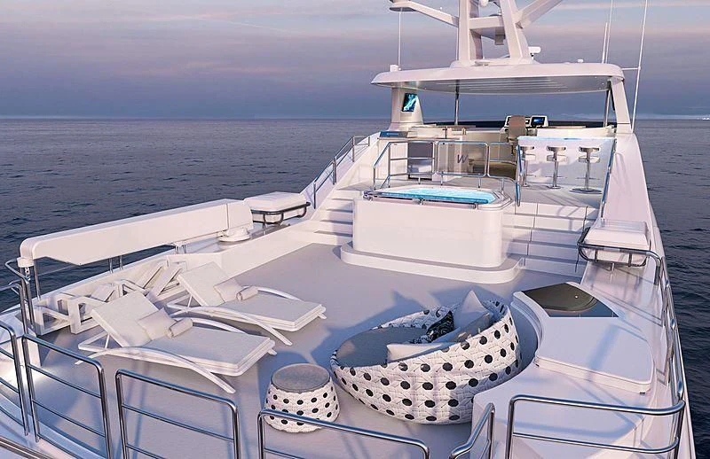 a boat on the water aboard PRICELESS Yacht for Sale