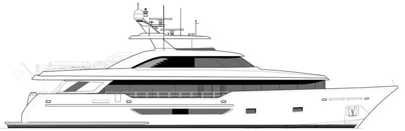 a close-up of a white boat aboard PRICELESS Yacht for Sale