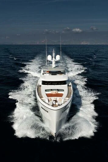 a submarine in the water aboard SOLEMATES Yacht for Sale