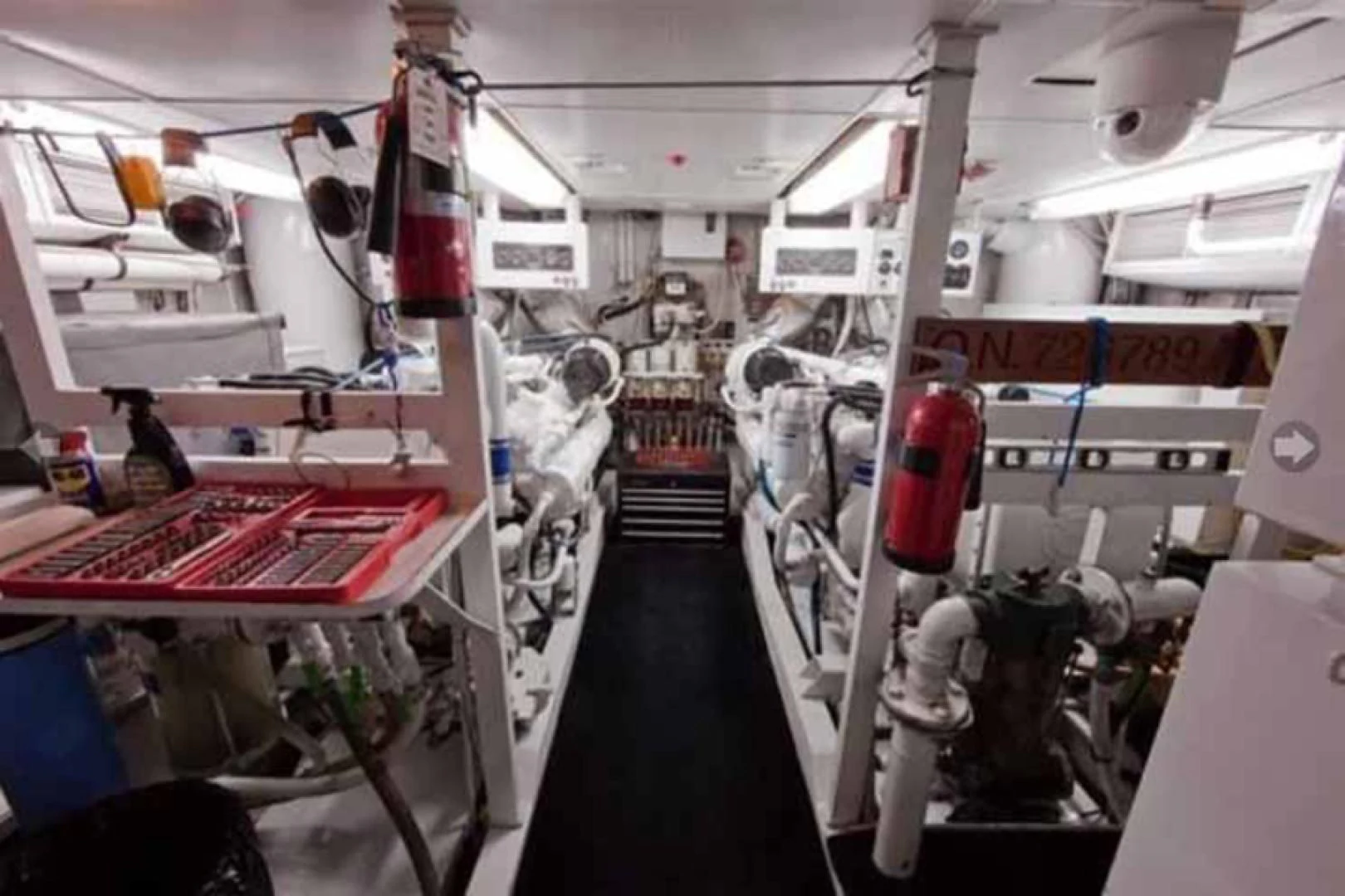 inside view of a factory aboard MON SHERI Yacht for Sale