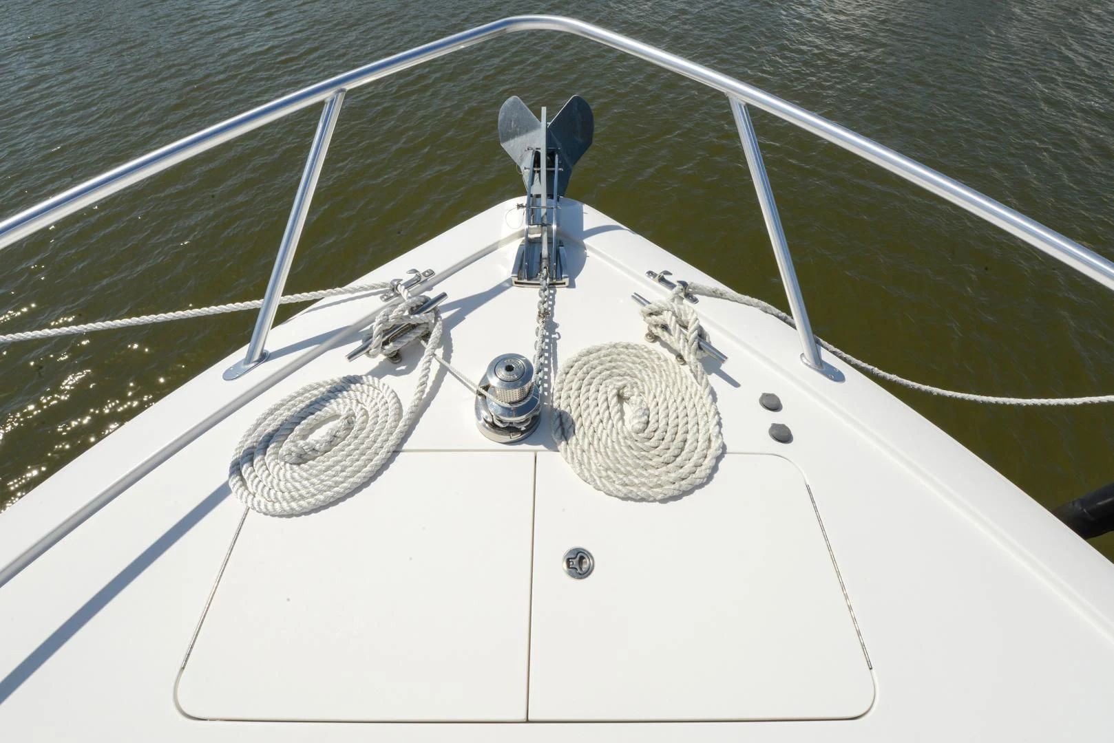 a close-up of a boat aboard CRAZY J Yacht for Sale