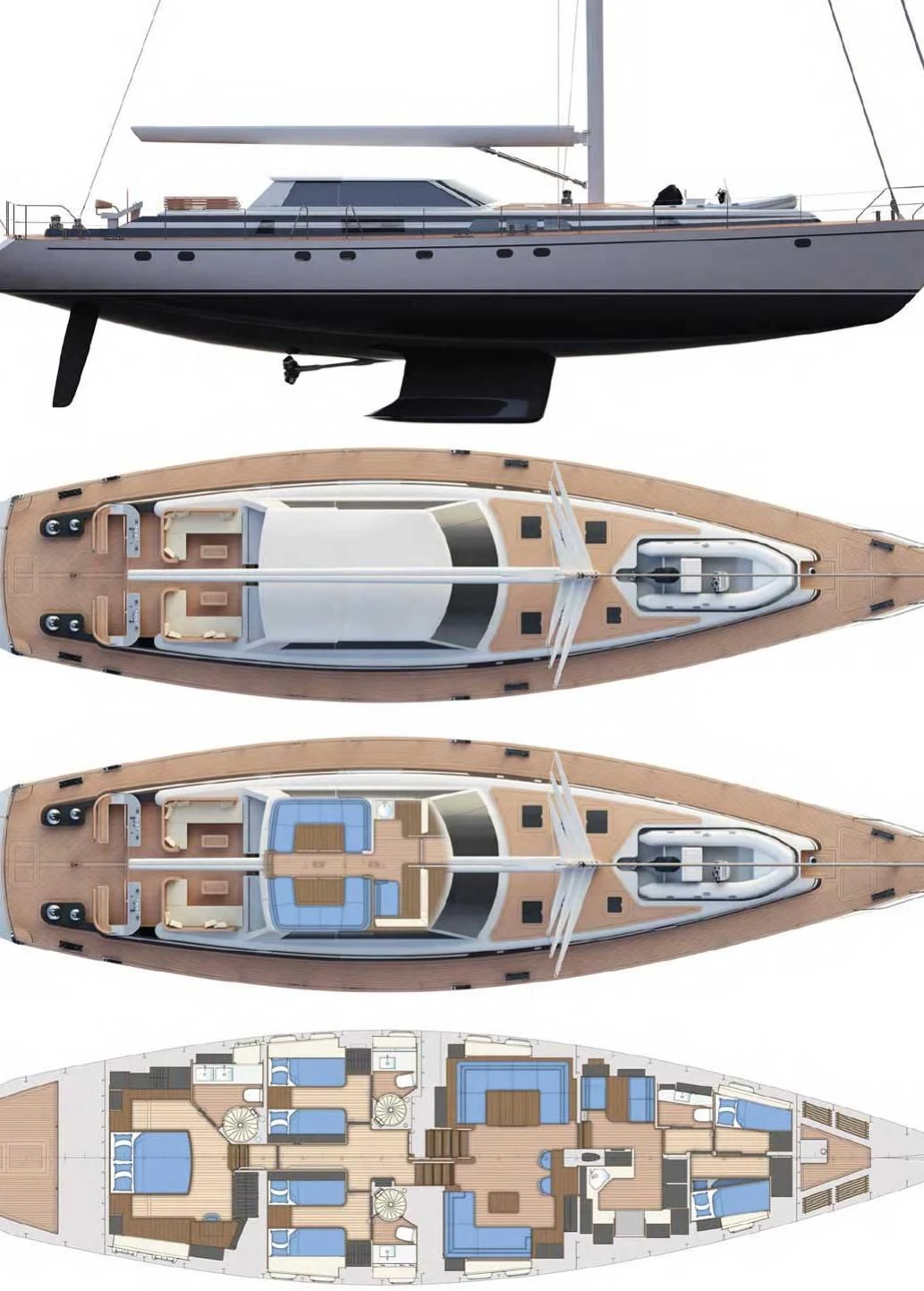 a couple of electronic devices aboard ICARUS Yacht for Sale